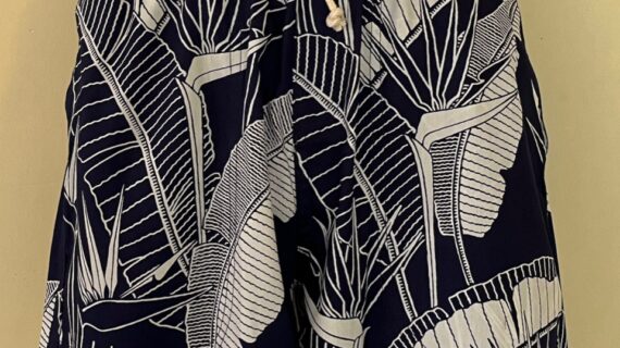 Kaleo Blue Walking Shorts