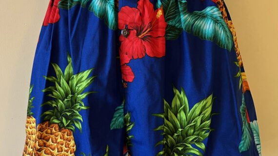 Banana Pine blue boxer