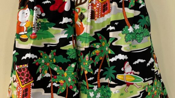 Holo Holo Santa black boxer