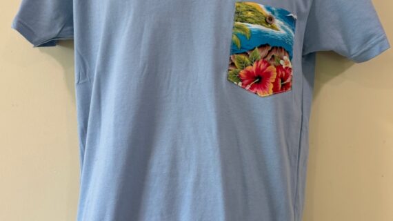 Auoli on Denim tee