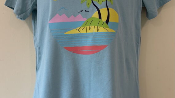 Aloha Isle in dust blue