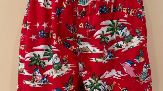 Mele Kalikimaka Red Boxer