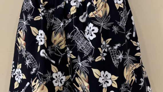 Hawaiian Nights Black Boxer