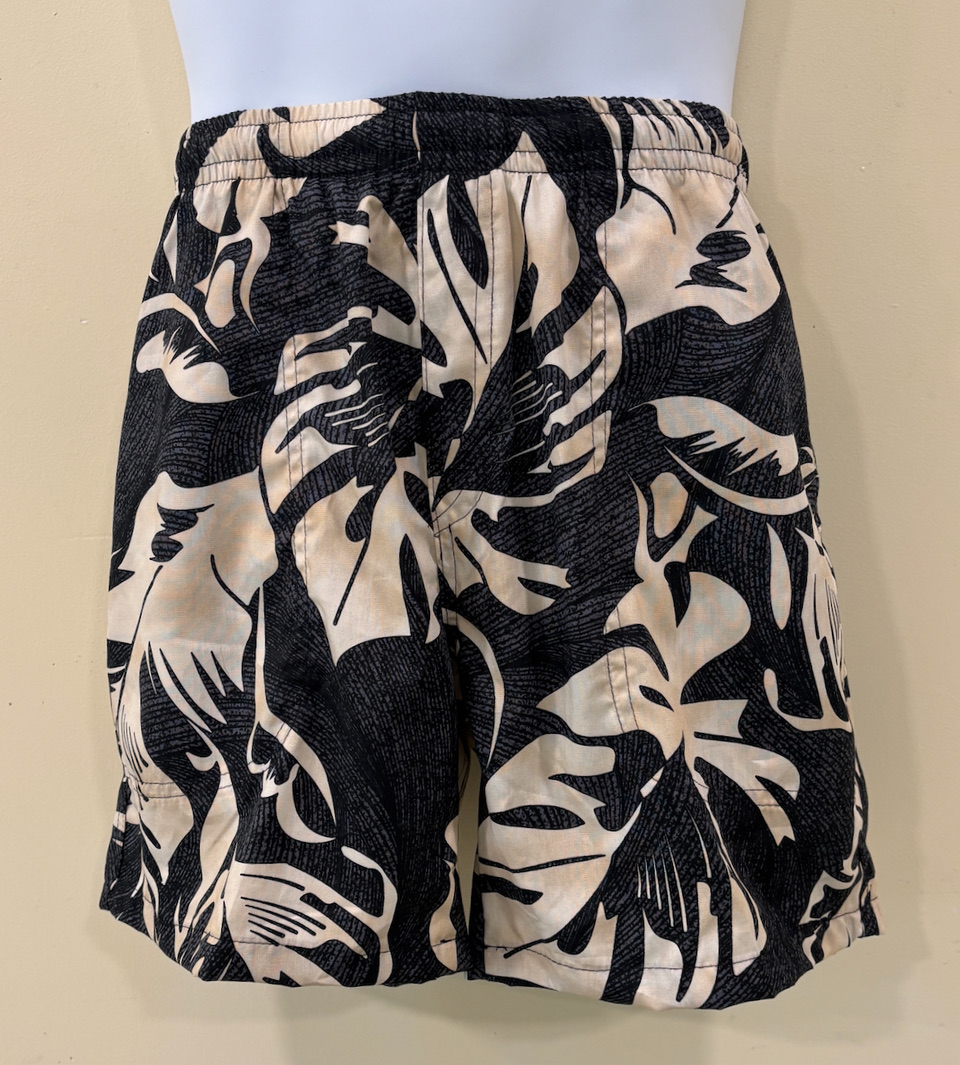 Hawika Tan/Black Pocket Shorts